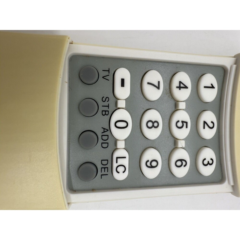 Flipper Big Button Universal TV Remote Control Color Tactile Buttons‎ Tested - Picture 8 of 10